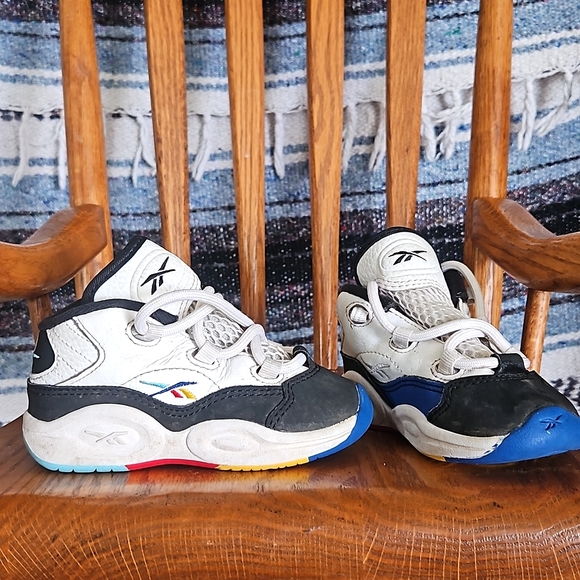 Reebok Question Mid Allen Iverson Class Of 16. SIZE 7c - Picture 1 of 3